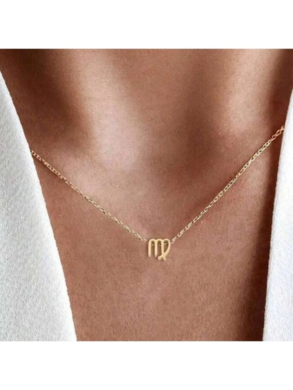 New! Scorpio Gold Zodiac Charm Pendant Necklace NWOT